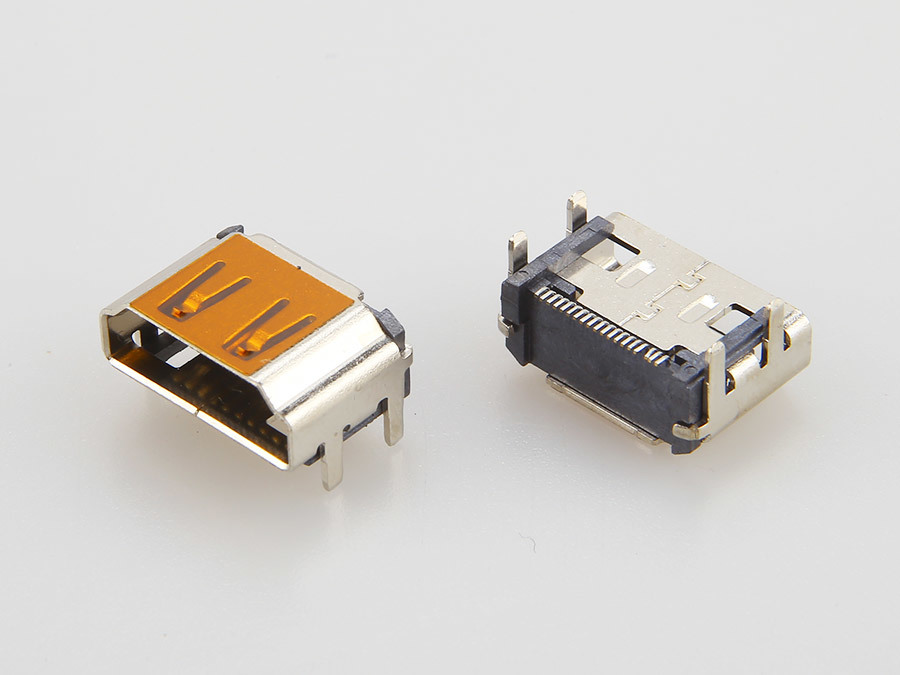 HDMI AF Female 19PIN Reverse SMT