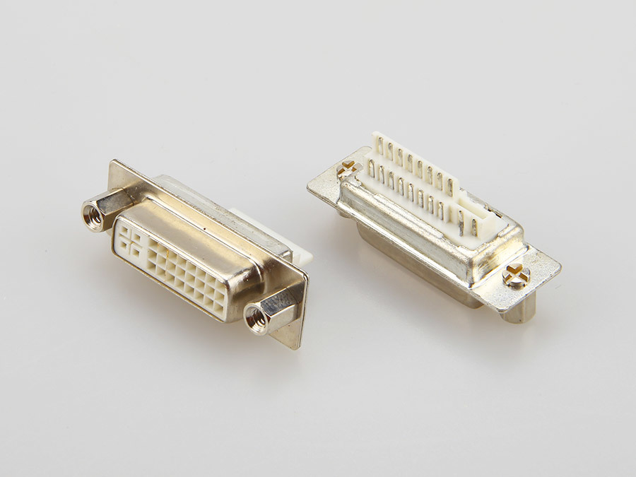 DVI 24+5PIN female socket welding wire type