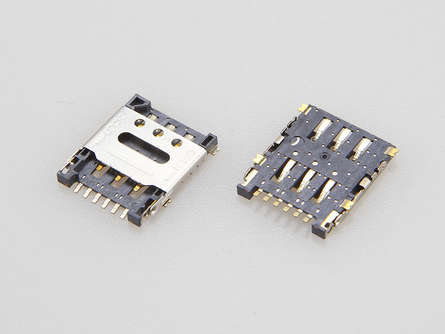 NANO SIM 6PIN 1.45H Flip SMT