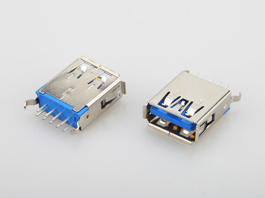 USB 3.0 AF Female 9PIN DIP 180°