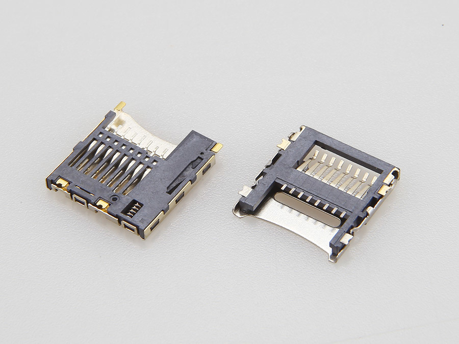 MICRO SD card holder SMT