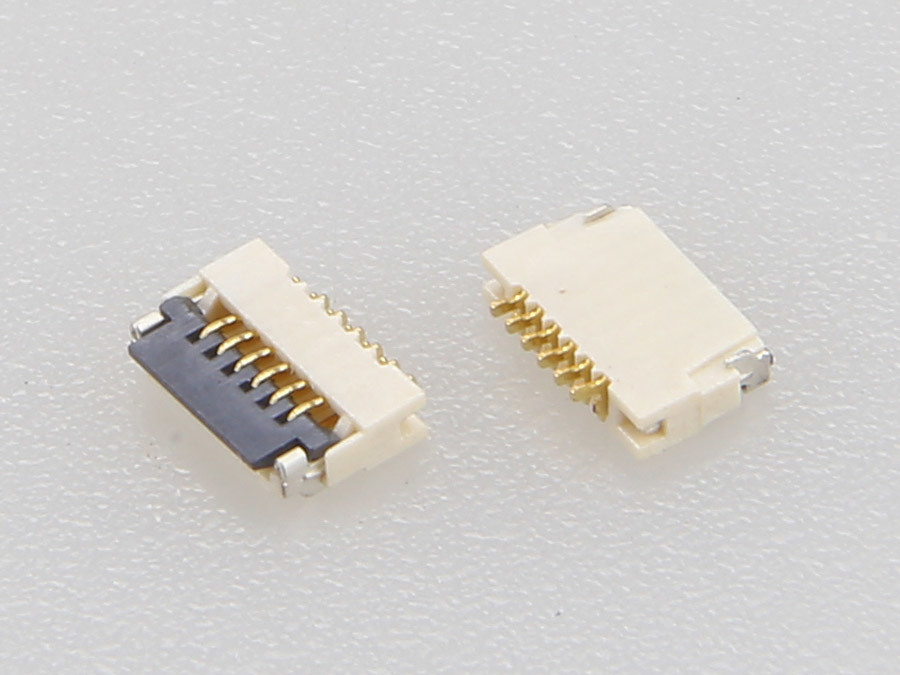 FPC 0.5PH 6PIN H=1.00mm Front and Rear SMT