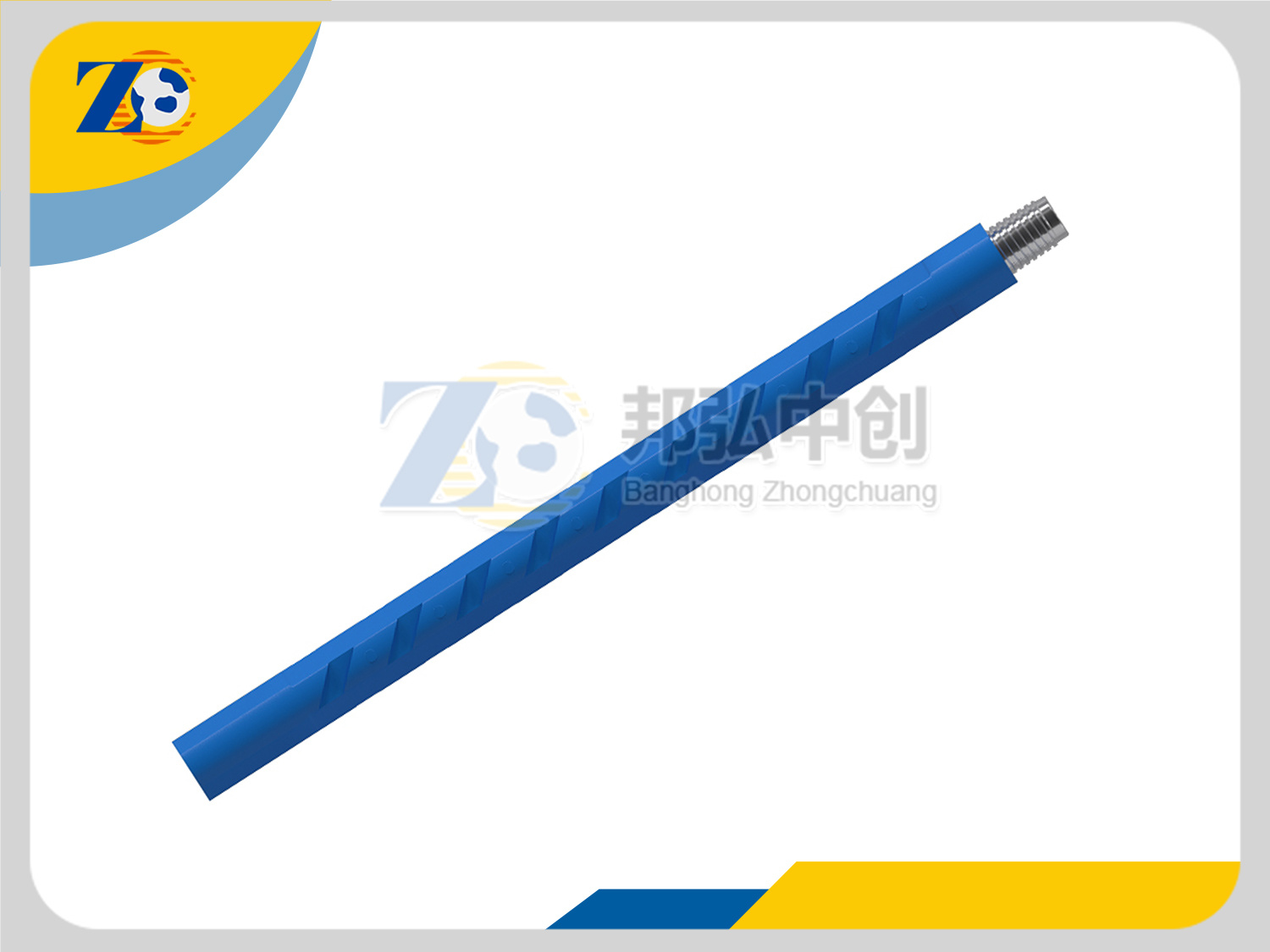 Φ73-1000mm三棱刻槽钻杆