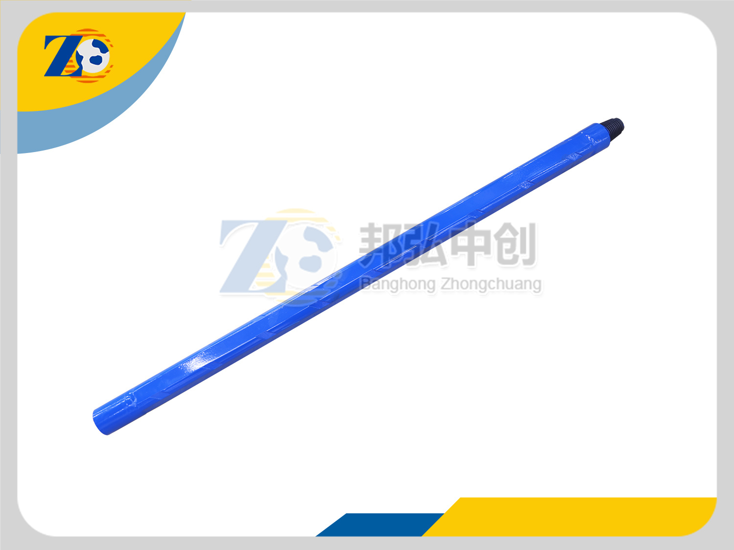 Φ73-1500四棱刻槽轻量化钻杆