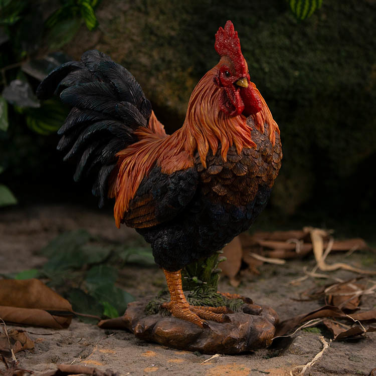 Resin Chicken Garden Decorations: The Perfect Addition to Your Outdoor Space