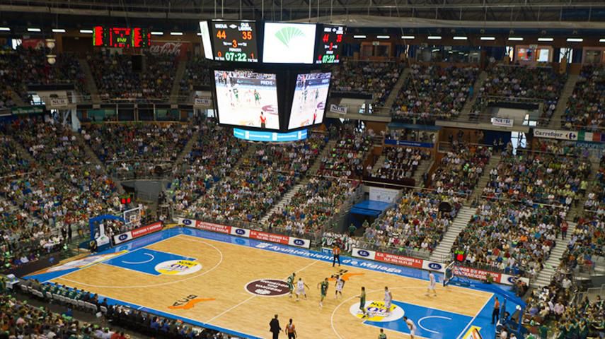 西班牙马拉加体育馆斗型显示系统