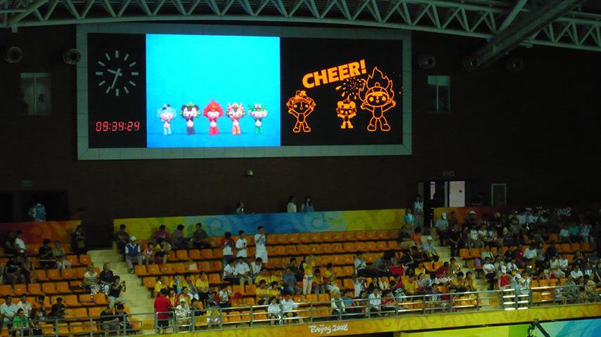 北京理工大学奥运比赛体育馆显示系统