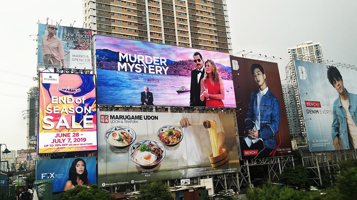 菲律宾户外大型广告显示系统
