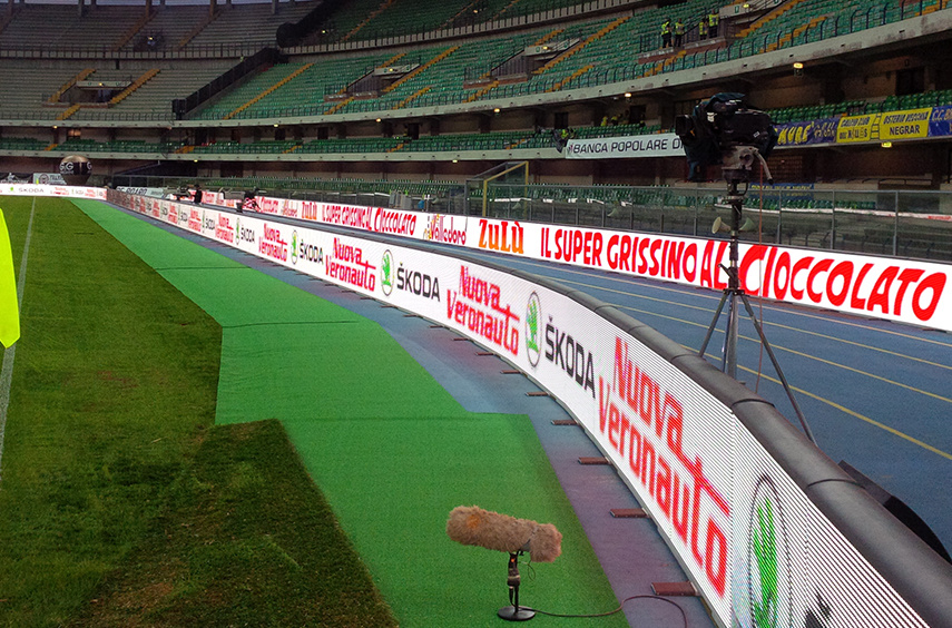 San Siro Stadium UEFA Perimeter Display System