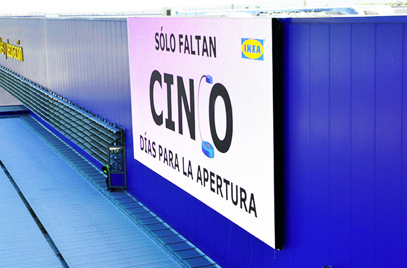 Spain IKEA Outdoor LED Display System