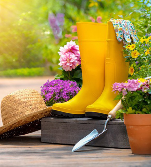 A stunning garden bed border that instantly catches your eye