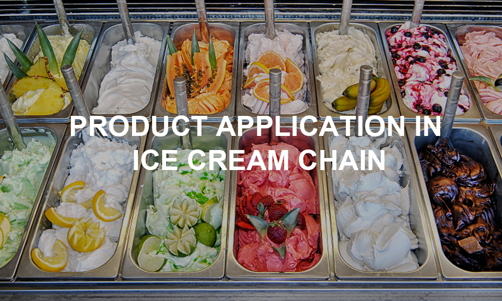 冰淇淋连锁店产品应用