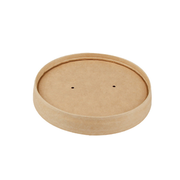 Stackable Paper Lid For Soup Container