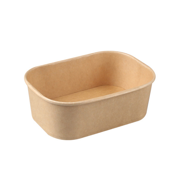 Fanpak® Rectangular Paper Bowl