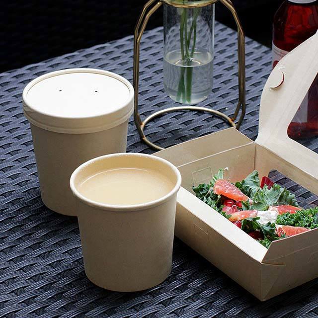 Paper Soup Container: The Sustainable Take-Out Packaging Solution