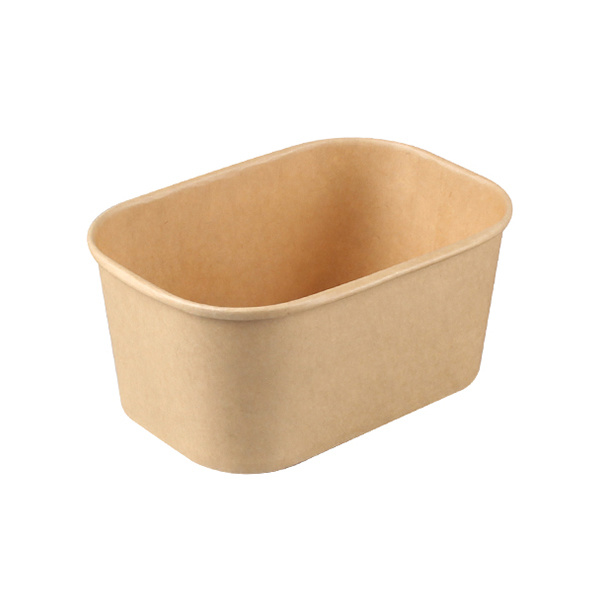 Fanpak ® Large Capacity Rectangular Paper Bowl