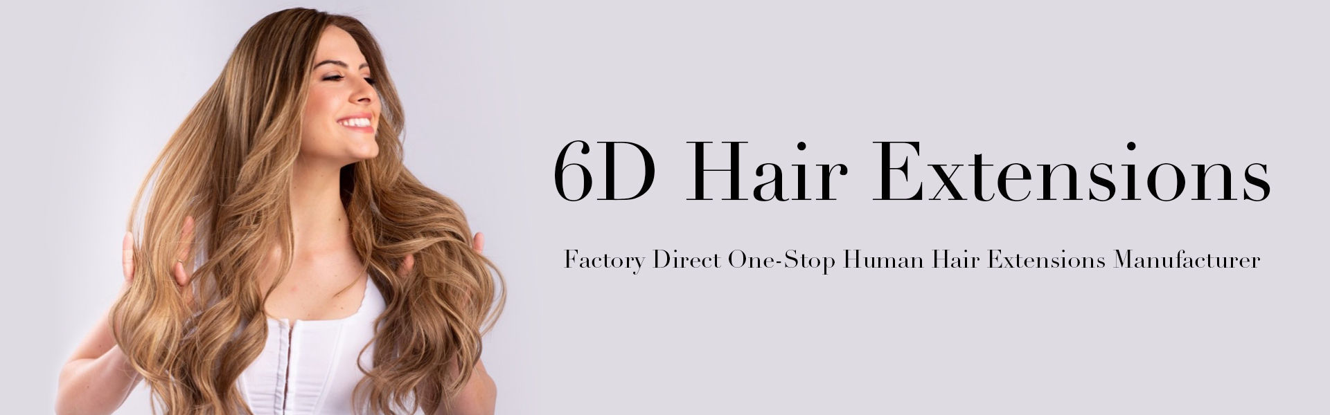 6D Hair Extensions Wholesale Manufacturer