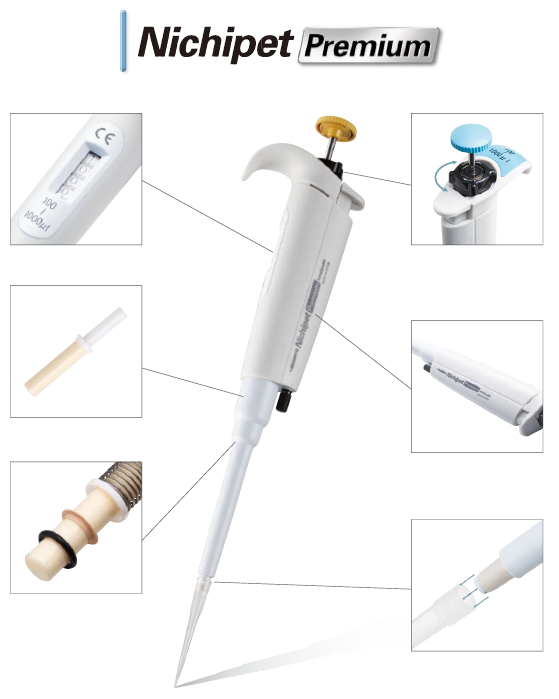 日本立洋NICHIRYO 移液器Nichipet Premium