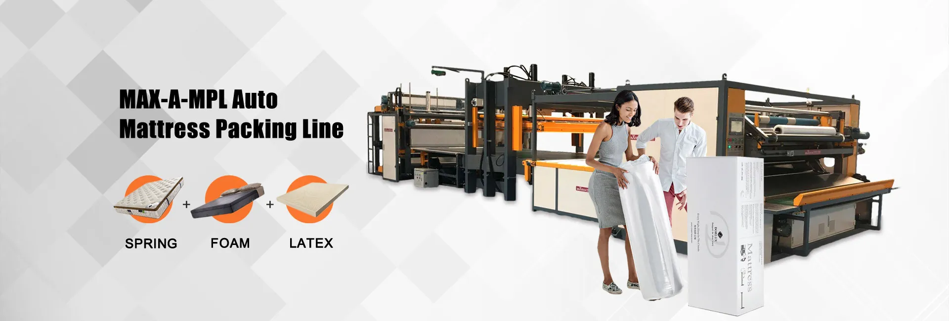 MAX-A-MPL Auto Mattress Packing Line