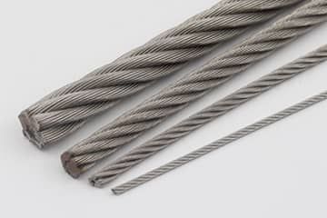 8X19+FC The Elevator Rope Ungalvanized Seel Wire Cable with Heavy