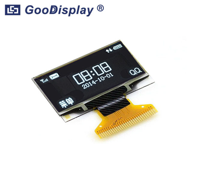 1.29 inch OLED display panel wide temperature, GDON0129RGW