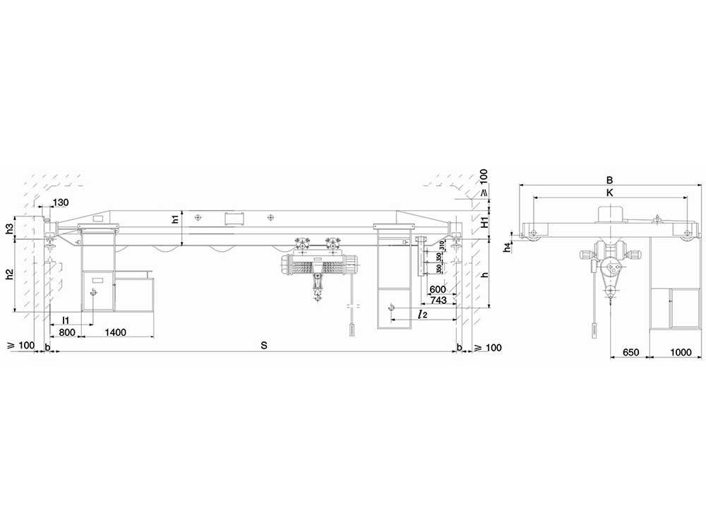 LD型2～16t電動(dòng)單梁式起重機(jī)