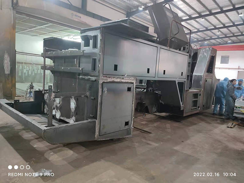 中鐵建113型鑿巖車底架