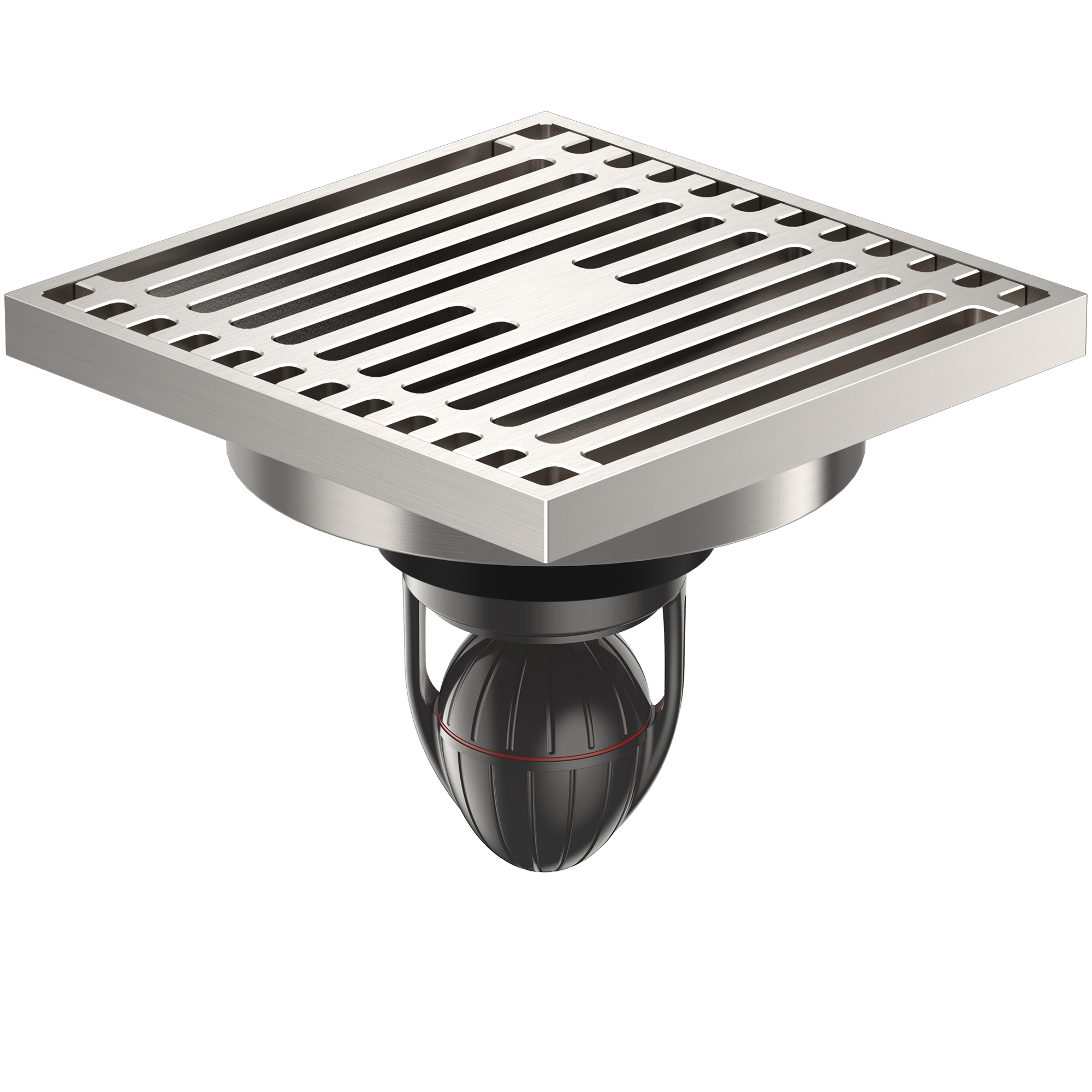 Inspection port floor drain