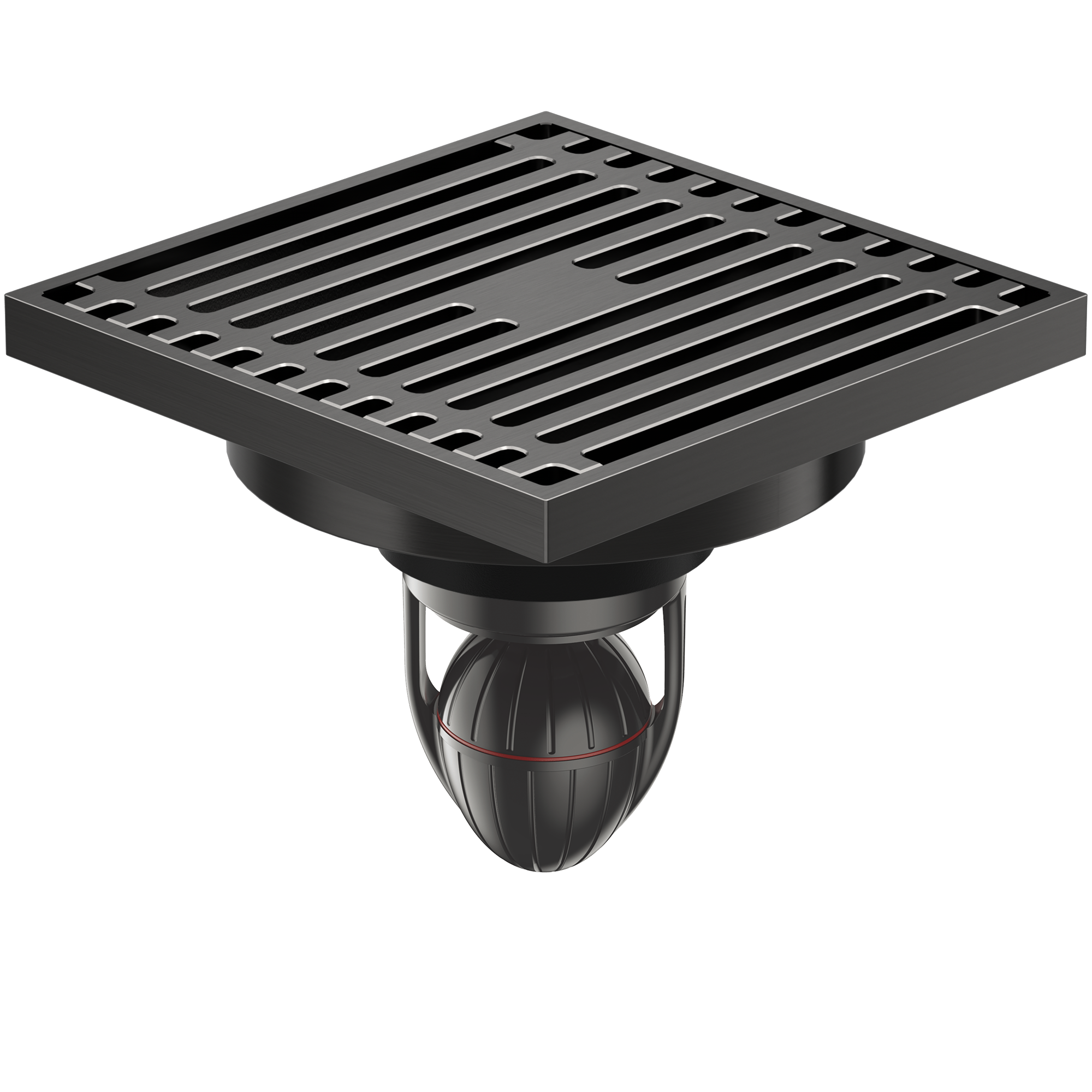 Inspection port floor drain