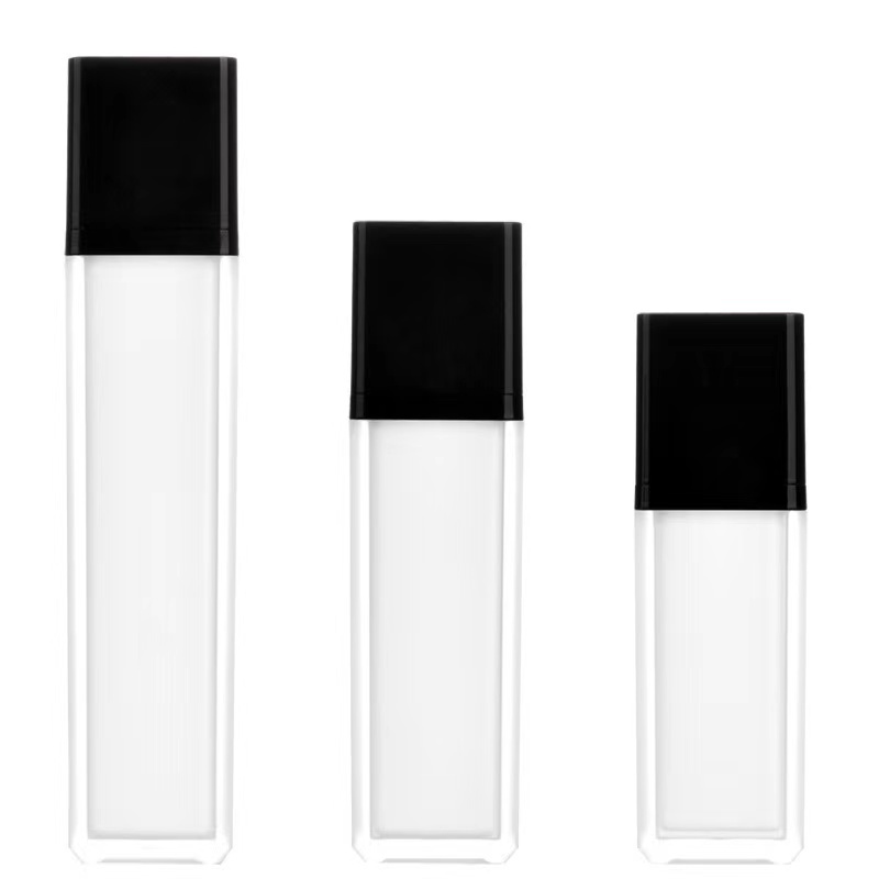 Luxury Cosmetic Packaging Airless Pump Bottle 15ml 30ml 50ml