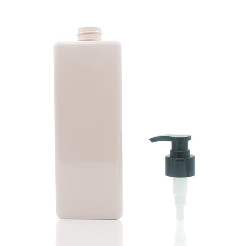 750ml Pink and White Color Hotel Shampoo Dispenser Bottles