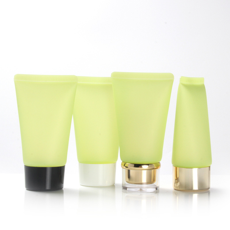 100g 120g Green Color Plastic Empty Cosmetic Squeeze Tube for Skincare