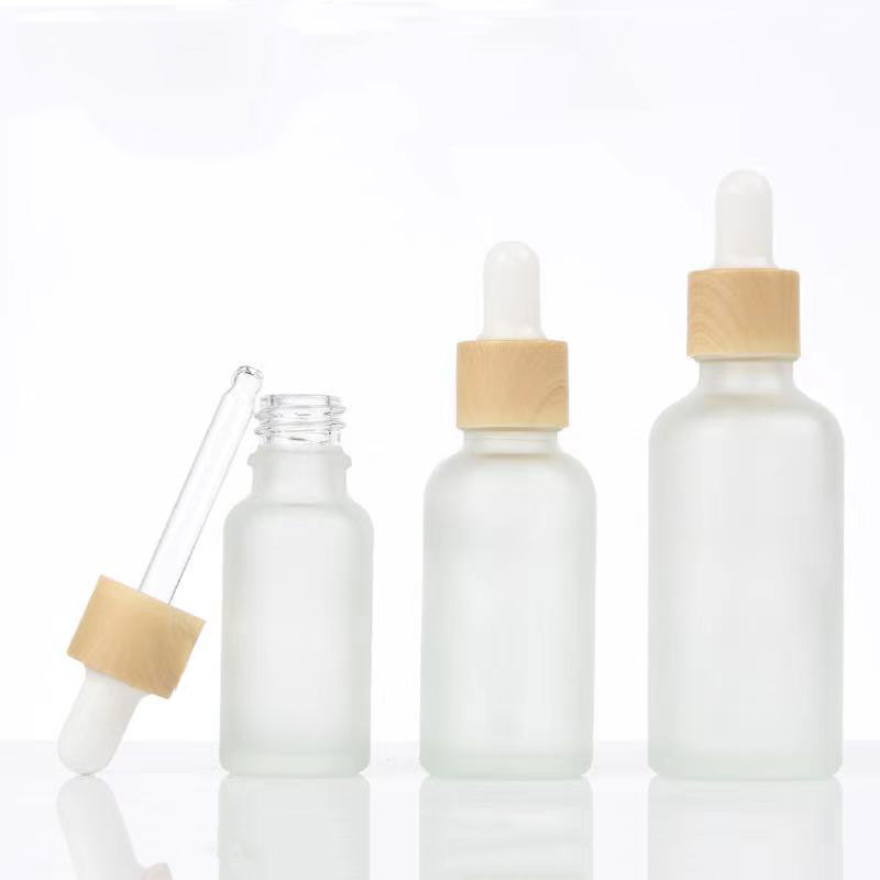 10ml 30ml 15ml 20ml 50ml Clear Frosted Glass Dropper Bottles