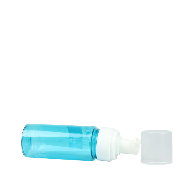 100ml 120ml Empty Plastic Pet Blue Color Foaming Pump Bottles