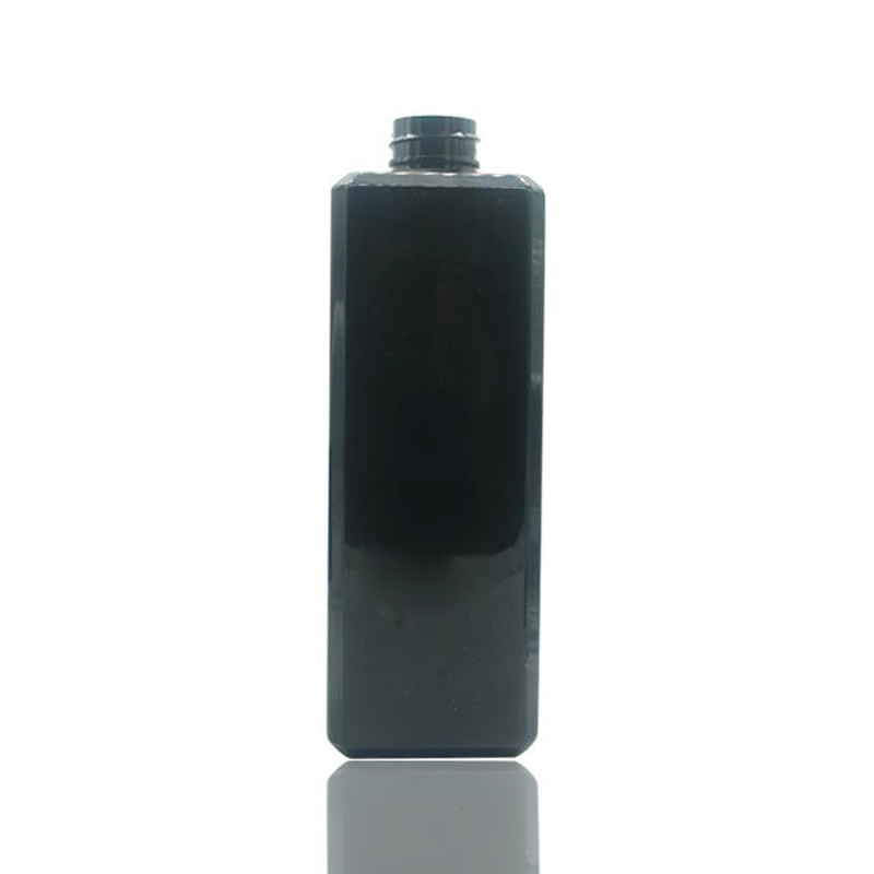 Hotel Shampoo Bottle Black Custom Color Empty Shampoo Bottle