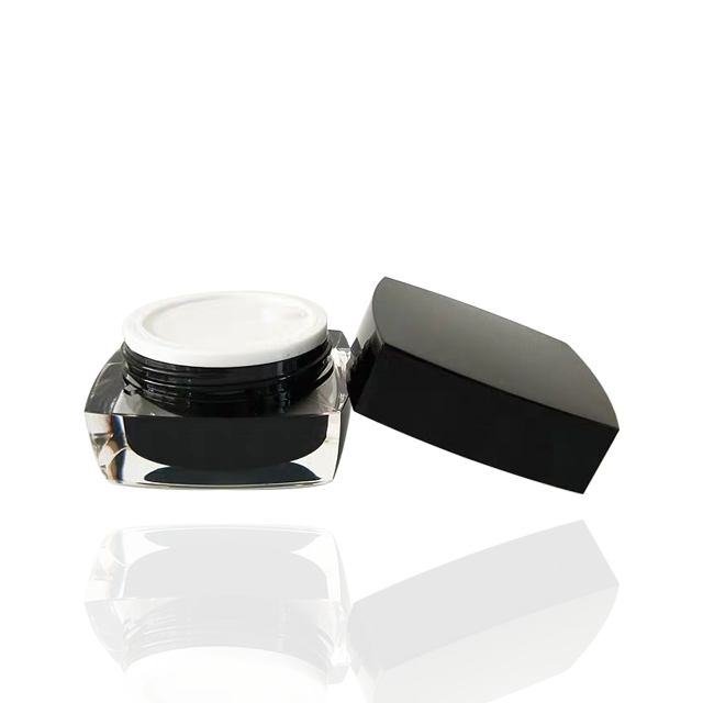 Luxury Cream Jars Cosmetic Packaging Acrylic Jars with Lids