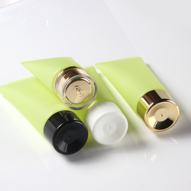 100g 120g Green Color Plastic Empty Cosmetic Squeeze Tube for Skincare