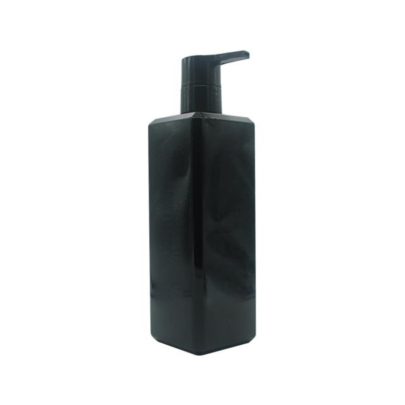 Hotel Shampoo Bottle Black Custom Color Empty Shampoo Bottle