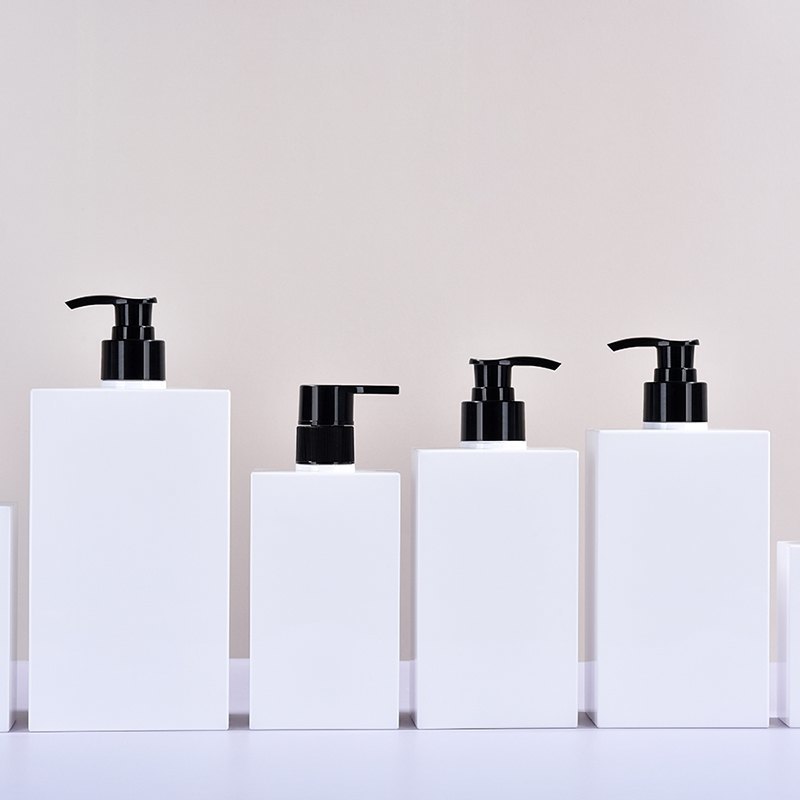 300ml 500ml Square Shape Shampoo Dispenser Bottle for Shower