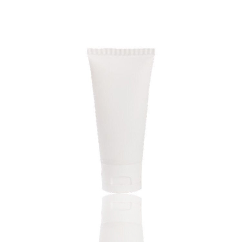 50g 100g 200g Plastic White Empty Squeeze Tube Cosmetic Packaging