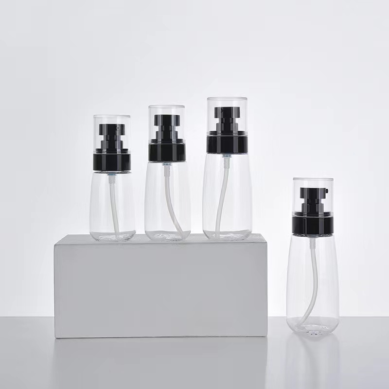 60ml 100ml Empty Plastic Hand Pump Refillable Spray Bottles