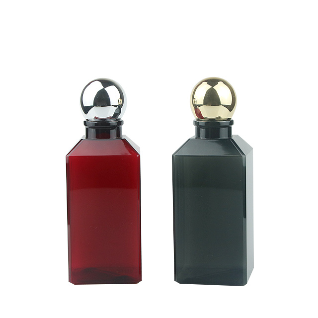 Luxury Packaging Petg Plastic 400ml Decorative Shampoo Bottle