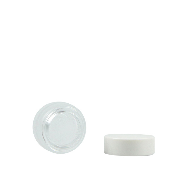 Frosted Glass Cosmetic Cream jars Clean Skicare Packaging
