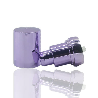 Purple Color Empty Refillable Airless Pump Bottles for Cream