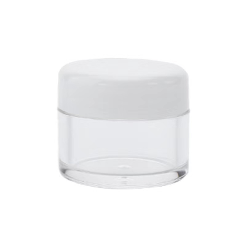 Mini 5g Empty Cosmetic Cream Containers Jar Mockup with Lid