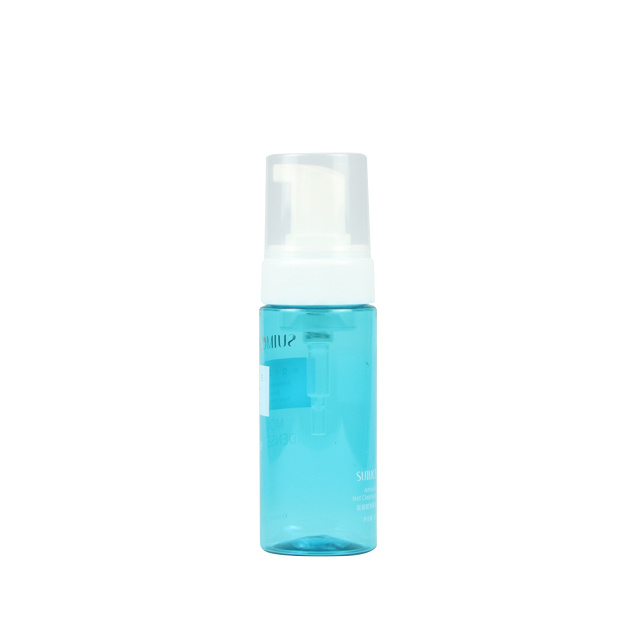 100ml 120ml Empty Plastic Pet Blue Color Foaming Pump Bottles