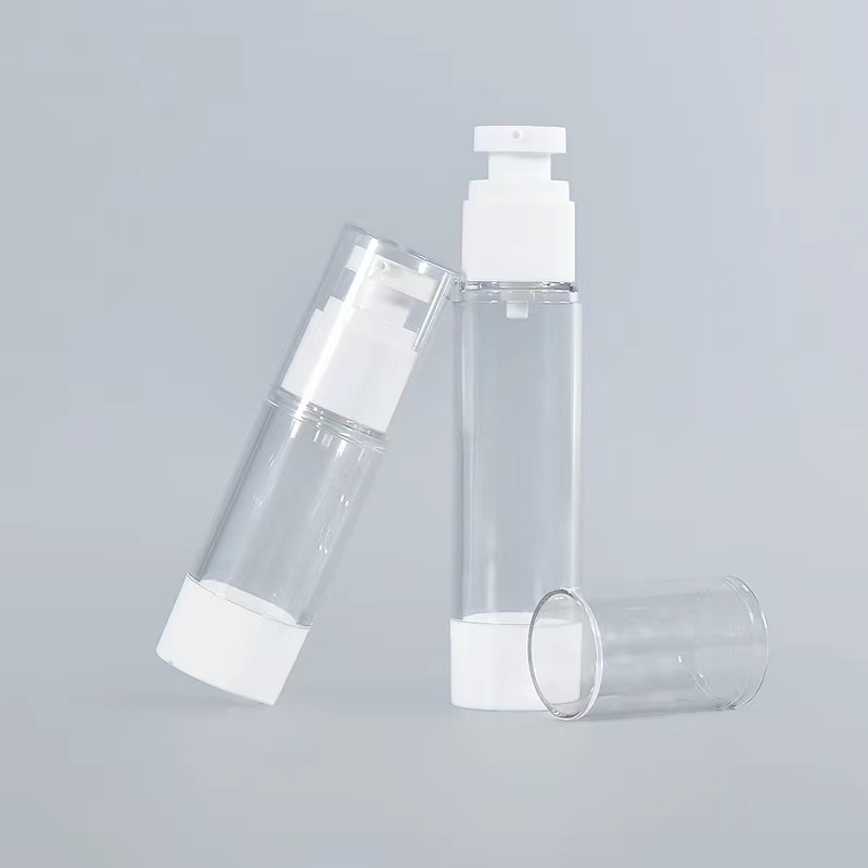 Empty Airless Pump Bottle 15ml 30ml 50ml for Cosmetics Cream