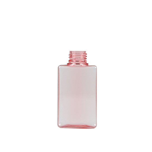100ml Pink Color Empty Refillable Shampoo Bottles with Lotion Pump