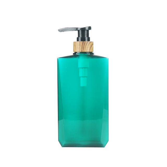 Green Color Bottlea Plastic Empty Shampoo Bottles for Shower