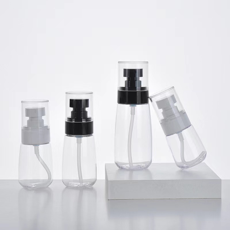 60ml 100ml Empty Plastic Hand Pump Refillable Spray Bottles